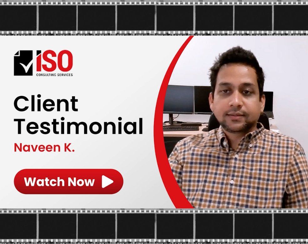 ISO Consulting Service – Naveen Kumar